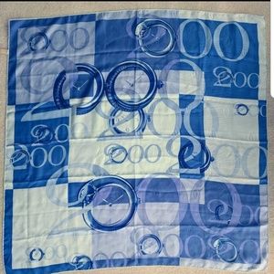 Rare! Y2K CARTIER Millenium 2000 silk scarf